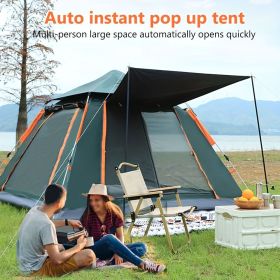 Muti-Person Outdoor Automatic Quick Opening Camping Tent with Mesh Windows. Made of Oxford Fabric